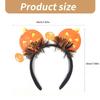 Decorative Hairband Adjustable Size Festives Hair Hoop Comfortable Halloween Headwears for Masquerades and Parties