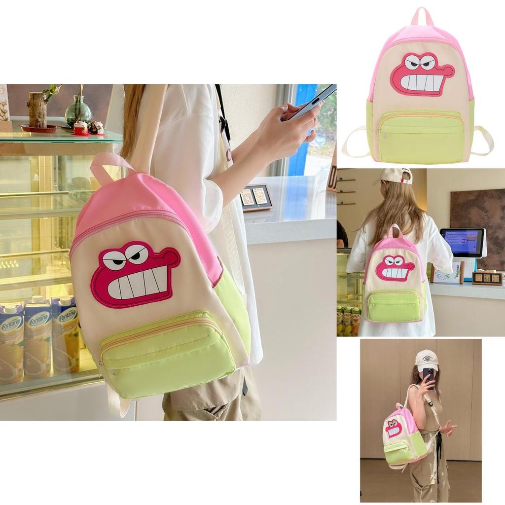 Trendy Urban Chic Dinosaur Backpack For Men And Women Fashionable Nylon Bag