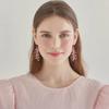 Leaf Glass Beads Earrings Worn by Jang Yoon-ju