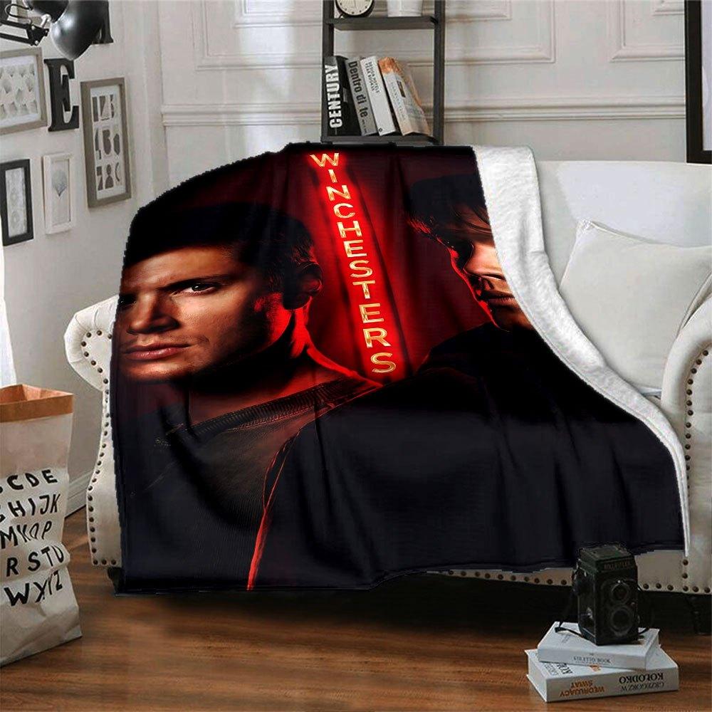 1pc Supernatural 28 Blanket Soft Warm Throw for Home, Office, Travel All Season Cozy Bedding Gift, Office Cozy Accessory