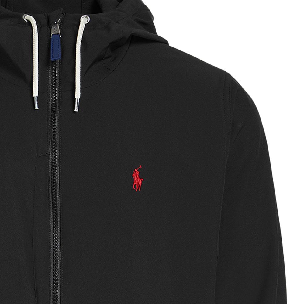 Jaqueta com Capuz Dobrável Polo Ralph Lauren Masculina Jaquetas Preto MNPOOTW16020801-001