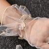 Wedding Gloves Proms Gloves Tulle Short Thin Gloves for Operas Women Lady Theme Proms Costume Accessories