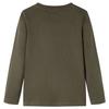 Children's Long-sleeved T-shirt Khaki 92/104/116/128/140