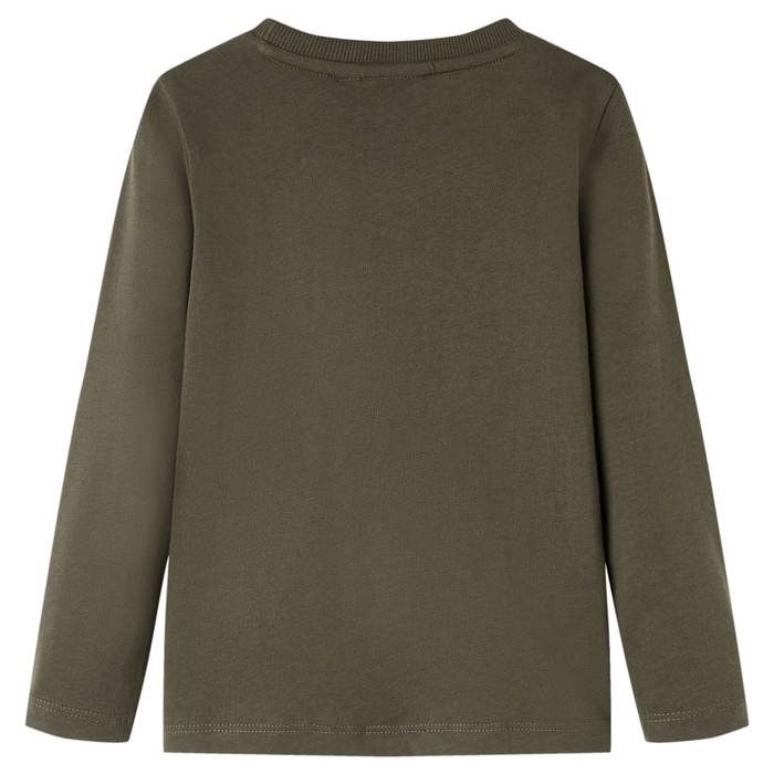Children's Long-sleeved T-shirt Khaki 92/104/116/128/140