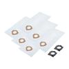 For M12 Model 0960 20 Vacuum Cleaner Dust Bags 6 Pack with Removable Holders Compatible with 49-90-2016 Vacuum Cleaner
