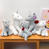 Cross-border Rose Unicorn Plush Toy - Cute Simulation Doll Gift for Girls