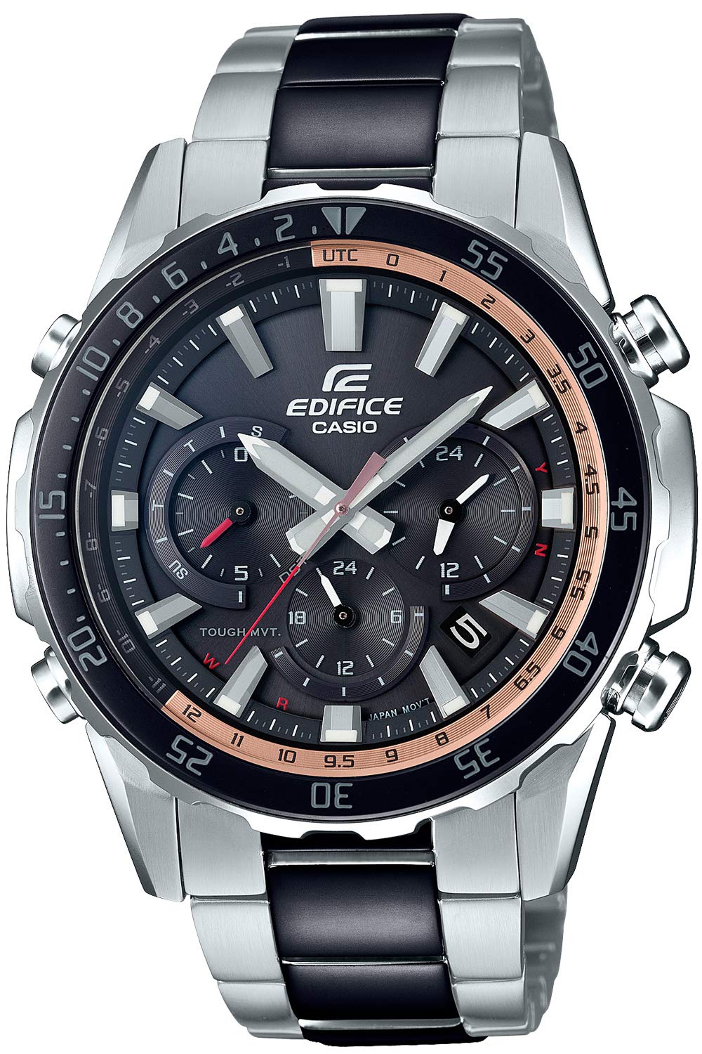 

Edifice Solar Watch Multi [Casio] Radio-Controlled EQW-T670SBK-1AJF Men s