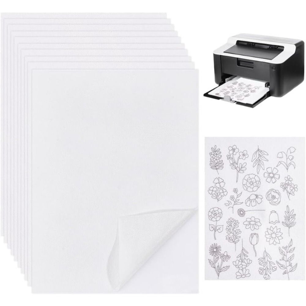 DIY Water Soluble Paper Handmade Hand Sewing Stabilizers Stitching Embroidery Paper  Sewing Lovers