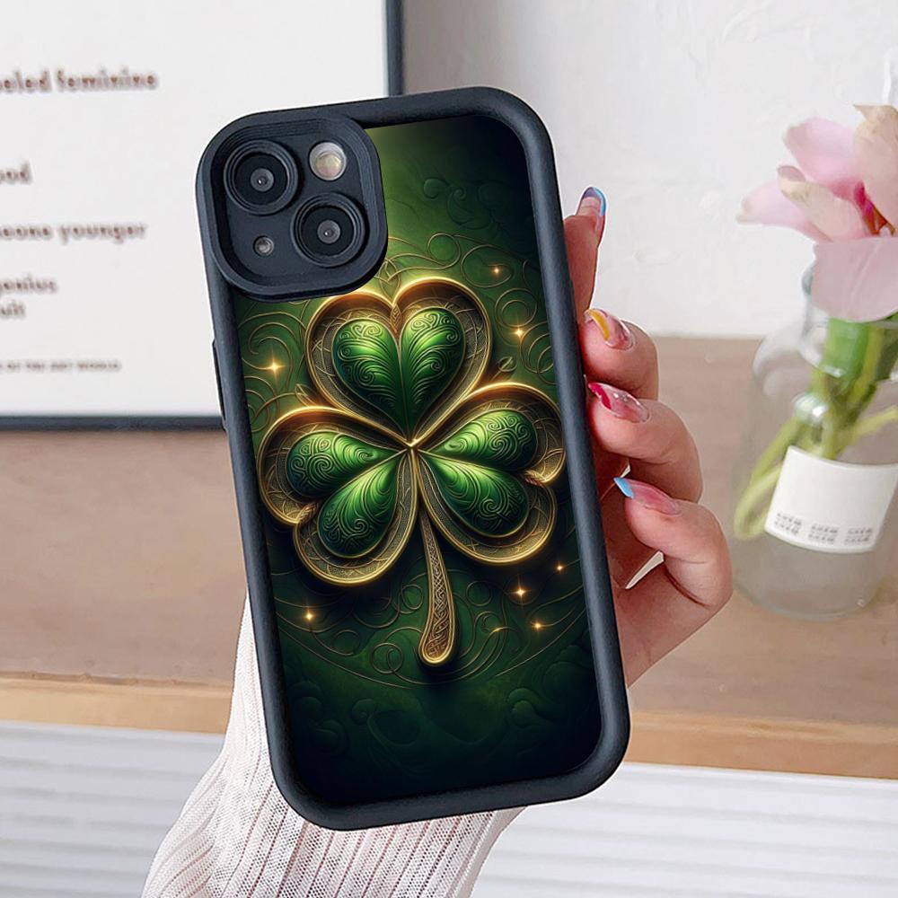 

Saint Patrick s Day Mobile Phone Case for iPhone 17 16 15 14 13 12 11 Air Pro Max Plus Thicken TPU Colorful Cover Pretty Cover iPhone 16