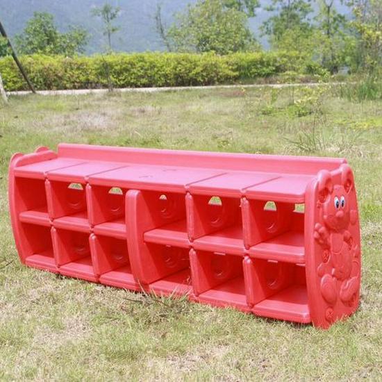 Depozitare pantofi copii din plastic: Raft Thomas pentru Grădiniță, Centre Părinte-Copil & Organizarea Jucăriilor