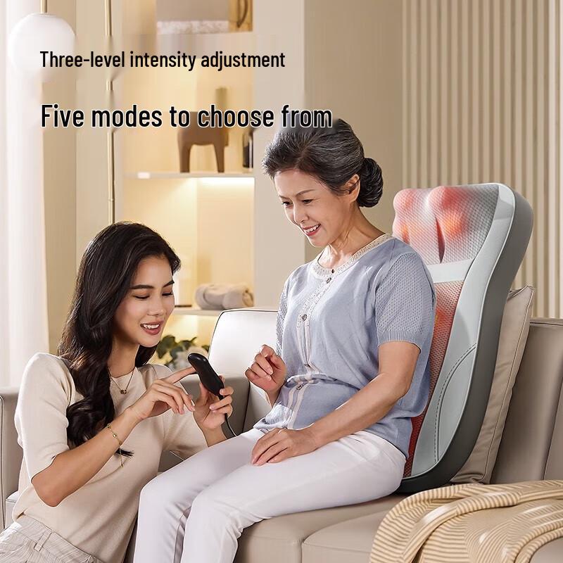 AUX Neck, Shoulder, Waist & Back Shiatsu Massage Cushion