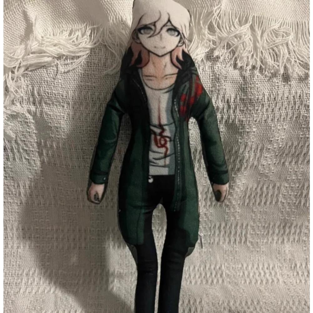 Danganronpa Kokichi Enoshima Junko Sayaka Kirigiri Nagito Mascot Costume Plush 10cm Dolls for Cosplay Events Roleplay