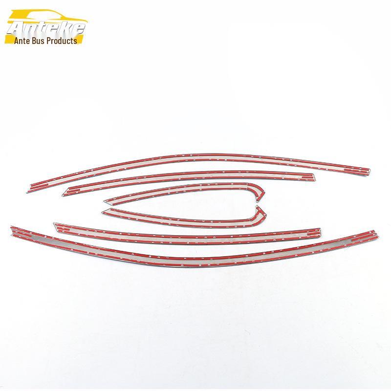 Fits 11 Yuedong Models: Stainless Steel Window Trim Anti-Scratch Mod Accessories.
