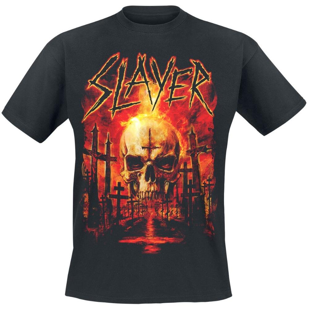 Y2k Summer Slayer Graphic Cotton Band Shirt Unisex Summer Short Sleeve Fashion Brand Tee Luxury Casual Vintage