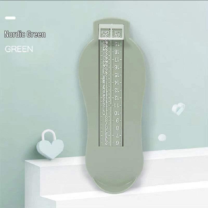 Child's Foot Measuring Ruler - Accurate Infant To 8 Years Shoe Sizer for Home Use
