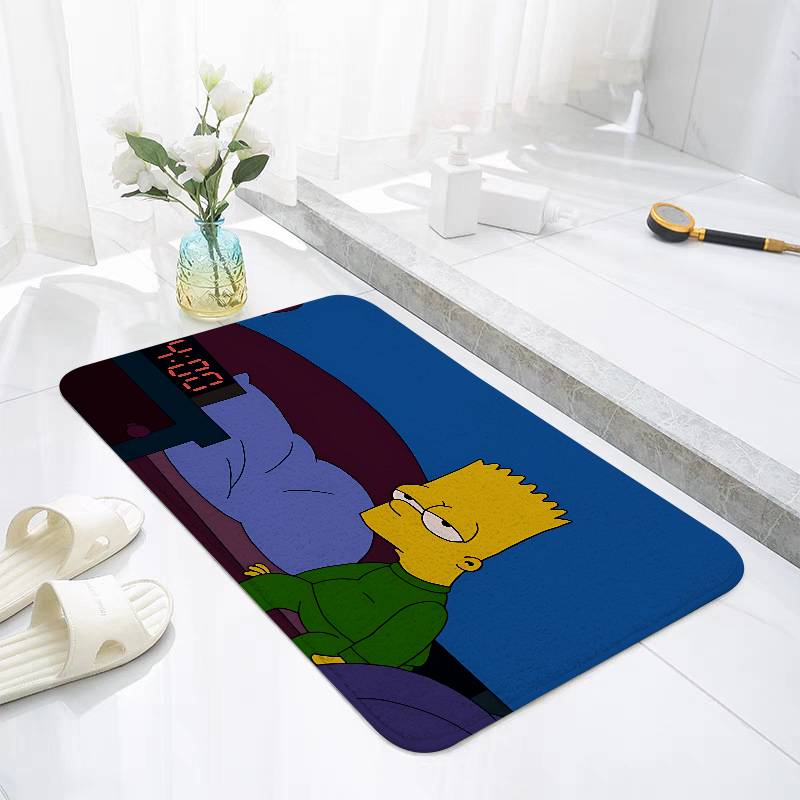

Anime The-r-simpsons-t Floor Mat Living Room Rug For Bedroom Welcome Mat Outdoor Rug 30x60x0.2cm