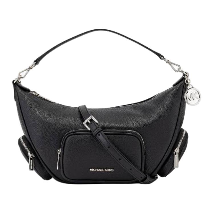 

Michael Kors Mk Pkt Shoulder Zip Closure Leather Tote Bag Women Tote Bags Black 35R6S0WS8L-BLACK Basic Set (Bag+Dust Bag)