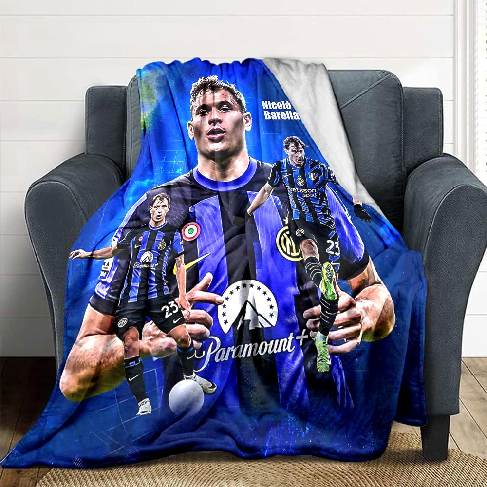 Dynamic Soccer Celebration Blankets Flannel Printed Breathable Warm Throw Blanket for Home Office Bedspreads 0708a47