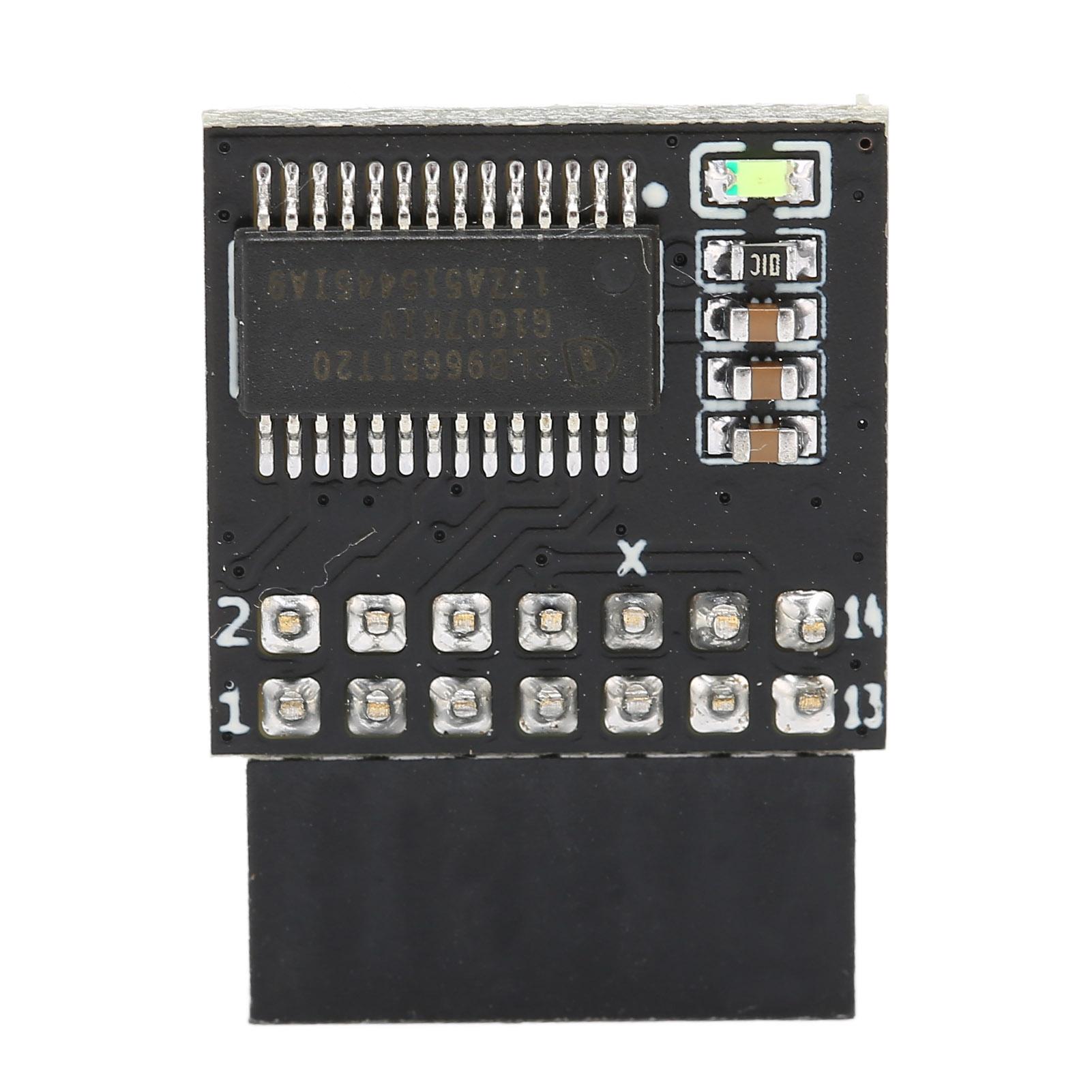 

TPM 2.0 Module LPC 14 Pin Tpm 2.0 Remote Card Encryption Security Module для MSI для Windows