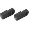 Outboard Control Box Cable End Connector, 2Pcs ABS Copper Replacement Part 67275-95600 for 3 Throttle and Shift Control Box Cable Connection
