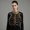 Chain Hollow Skeleton Hollow Bone Costume Prop Comfortable Skeleton Frame  Holiday Dress