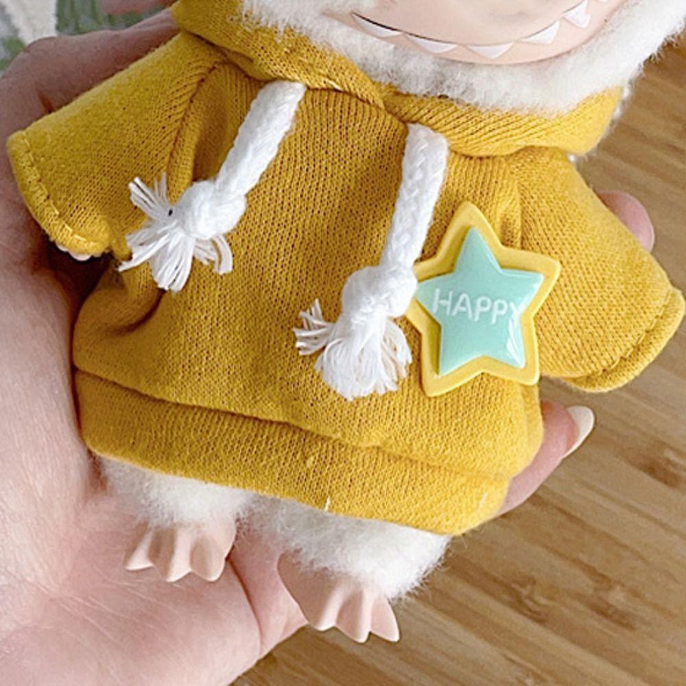 10 Colors Doll Clothes Outfit Sweaters Mini Idol Doll Star Hoodies for 17cm Stuffed Dolls