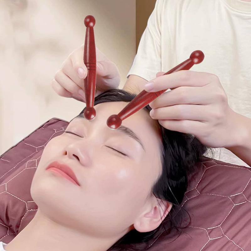 1PCS Wooden Muscle Roller Stick Acupoint Points Massager Deep Tissue Fascia Massager Foot Back Body Therapy Massage Tools