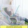 Portable Folding Mosquito Net Breathable Mesh Anti-Mosquito Head Cover Head Mosquito Tent  Travel