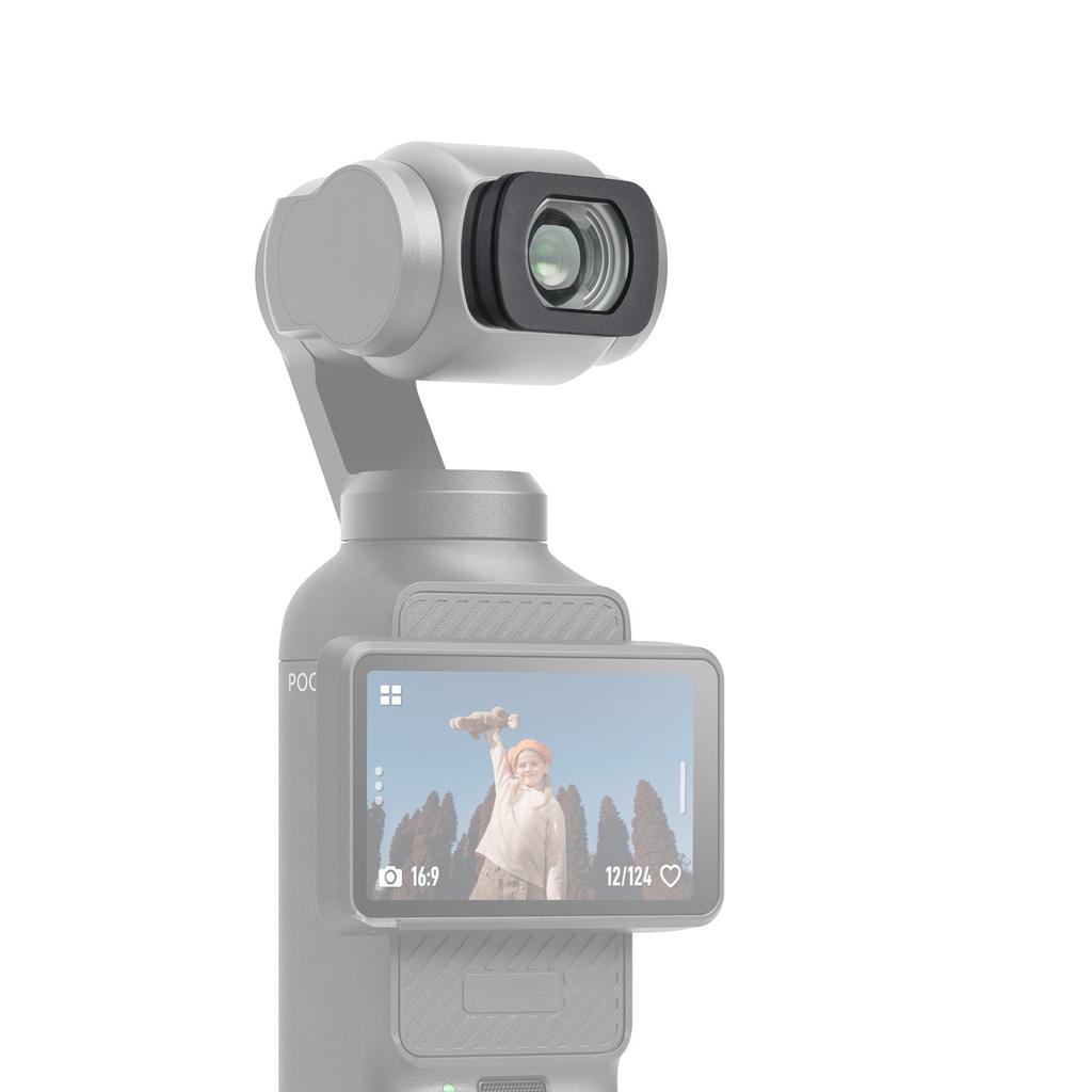 112-Grad-Weitwinkelobjektiv, 0,72-fache Vergrößerung, magnetische Montage, Ersatz für externes Kameraobjektiv für DJI