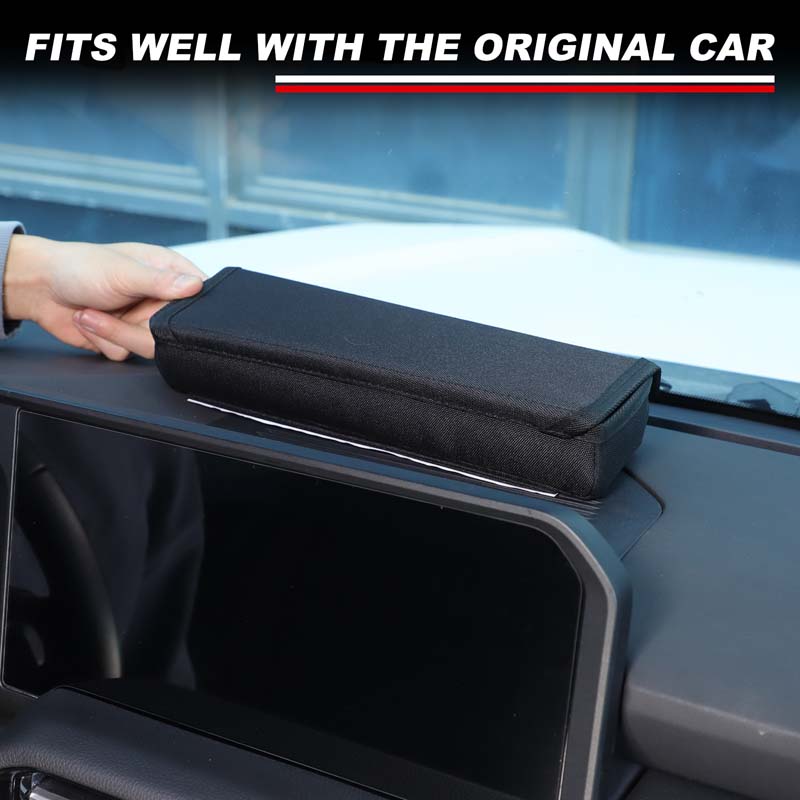 Für Toyota Land Cruiser Prado 250 LC250 2025+Oxford-Stoff Auto-Navigationsbildschirm hintere Aufbewahrungstasche Auto-Innenzubehör