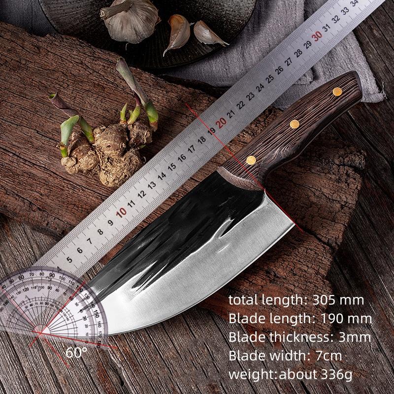Stainless Steel Forged Kitchen Knife Chinese Knife Meat Cleaver Chopper Knife Kitchen Vegetable Chopping Knife