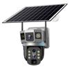 V380 Solar 10x Zoom Tri-Screen Full-Color Wireless Smart Outdoor Surveillance Camera