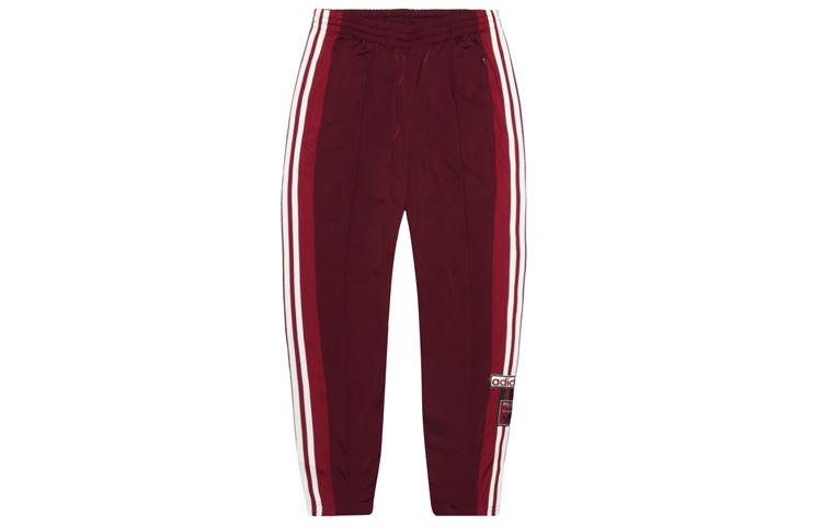 Adidas Originals Sports Pants Women s Burgundy Moderate CE1005 32