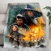 1PC The Lord of the Rings blanket, all-season lightweight home office outdoor nap multifunctional blanket, Christmas gifts
