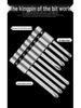 Extended Magnetic S2 Steel Phillips Bit for Pneumatic/Electric Screwdrivers and Drills