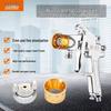 2L 6-Hole Spray Gun Pressure Pot for Latex Paint - Professional Sprayer Tool