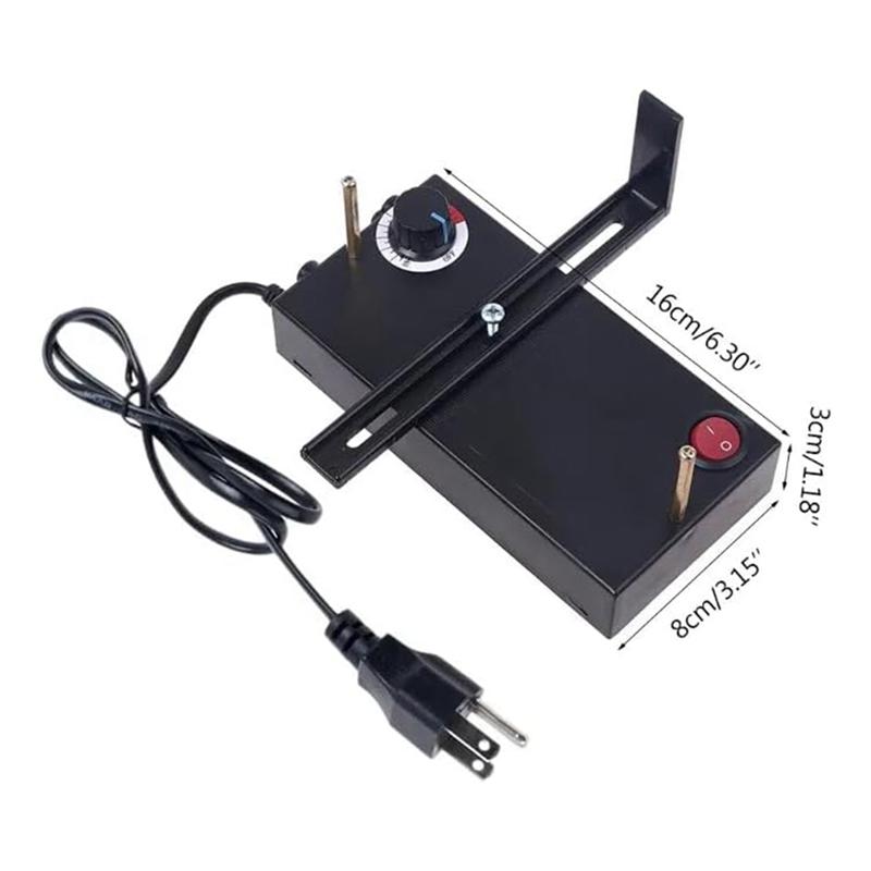 A96I-Bandschneider, Heißbandschneidemaschine für den Heimgebrauch DIY Seilband Bastel-Handwerkswerkzeugmaschine Hohe Temperatur EU-Stecker Einfache Installation