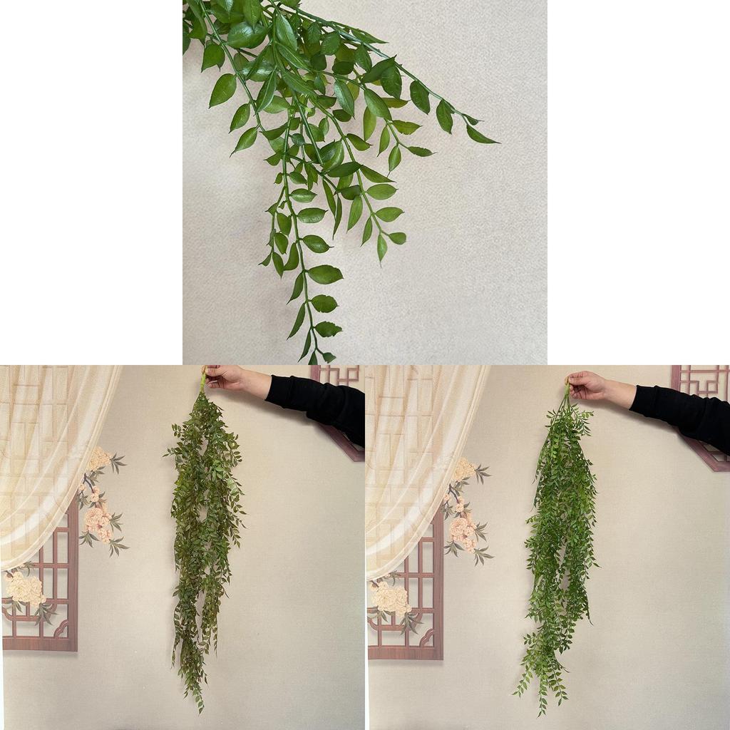 Artificial Greenery Wall Hanging Plant With Realistic Foliage For Home Decor And Events