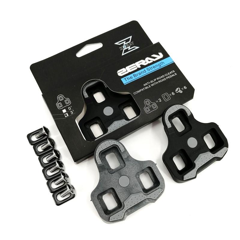 Zeray Road Pedal Radschuhe Cleats Selbstverriegelndes Pedal Anti-Rutsch-Cleat Kompatibel Keo Rennrad Radsportzubehör
