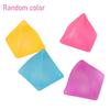 Anxiety Relief Cube Squeeze Toy Frosted Cone Sensory Stress Toy Soft Stretchy Geometry Pinch Toy Home Office Relaxation Tool