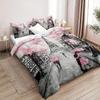 Eiffel Tower Romantic Flowers Bedding Duvet Cover Set 3d Digital Printing Bed Linen Fashion Design Comforter Cover Bedding Sets