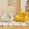 Storage Bag Lazy Sofa Soft Fabric Seating Furniture Bear Shaped Children's Bear Sofa  Living Room