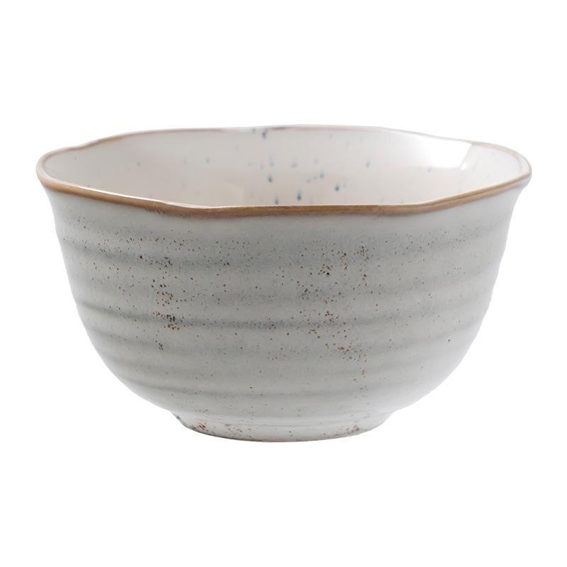 Rice Bowl Japanese Ceramic Bowl Creative Phnom Penh Small Bowl Bowl Tableware Round Bowl Household Eating Bowl Fruit Bowl