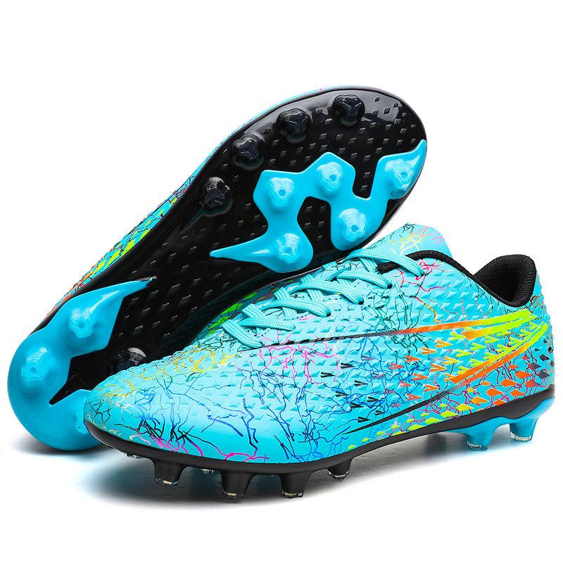 New Youth Adult Football Shoes, Men's Spikes Outdoor Sports Competition Student Training Shoes Men's