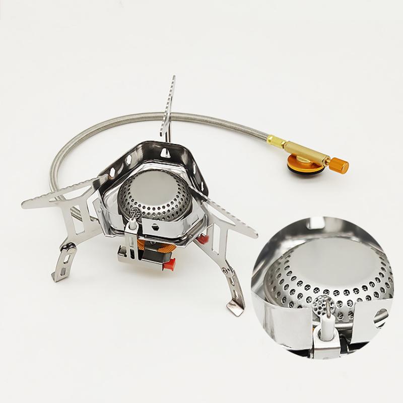 Split Outdoor Stove, Camping Stove, Outdoor Windproof Stove, Fierce Fire Stove, Folding Stove