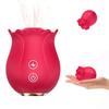 Sex Rose Shape Vagina Sucking Vibrator Intimate Good Nipple Sucker Oral Licking Clitoris Stimulation Powerful Sex Toys for Women