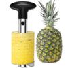 Unique Stainless Steel Pineapple Peeler Stem Remover Blades For Diced Fruit Rings All In One Pineapple Tool Peeler Slicer