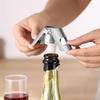 1Pcs Champagne Bottle Stopper Stainless Steel Sparkling Grape Wine Bottle Plug Vacuum Sealer Bottle Liquor Flow Stopper Cap Bar