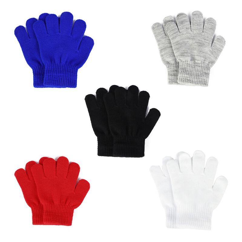 

Chang Baosen Kids Winter Knitted Cycling Gloves