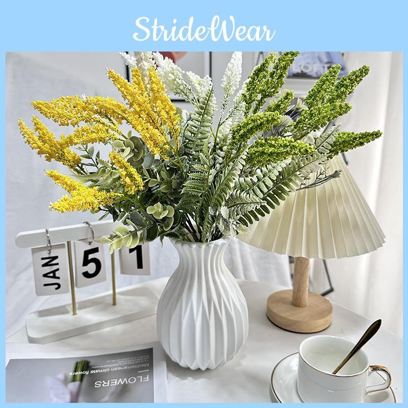Euphrasia Ten Pectinata Plastic Faux Flower Plant For Home Decor And Event Use
